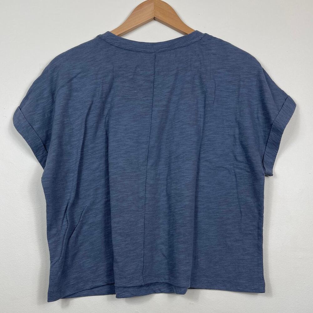 New Z Supply Keeley Crew Tee in Jet Set Grey Women's Size L - Picture 2 of 8